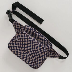 BAGGU NWT Trippy Checker Fanny Pack